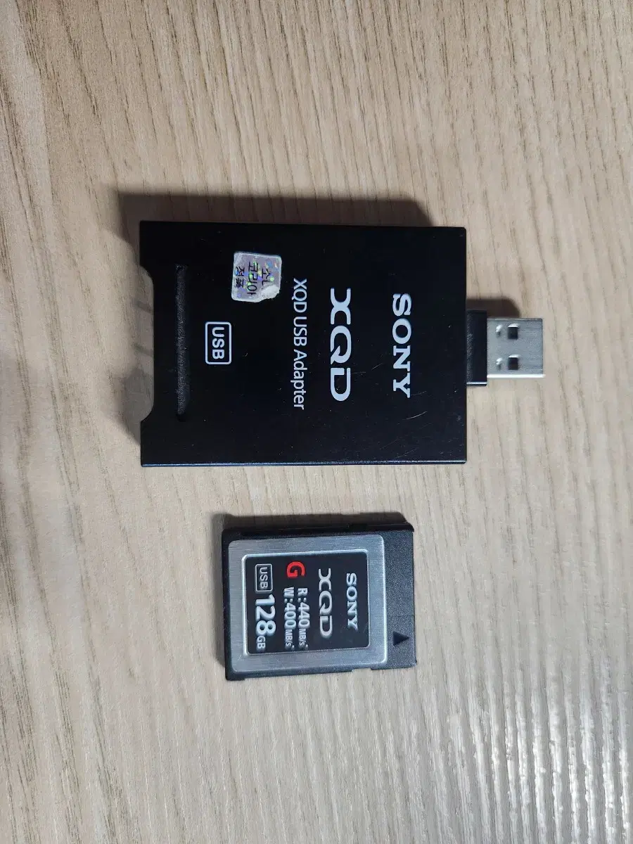 소니 xqd 128gb + 리더기